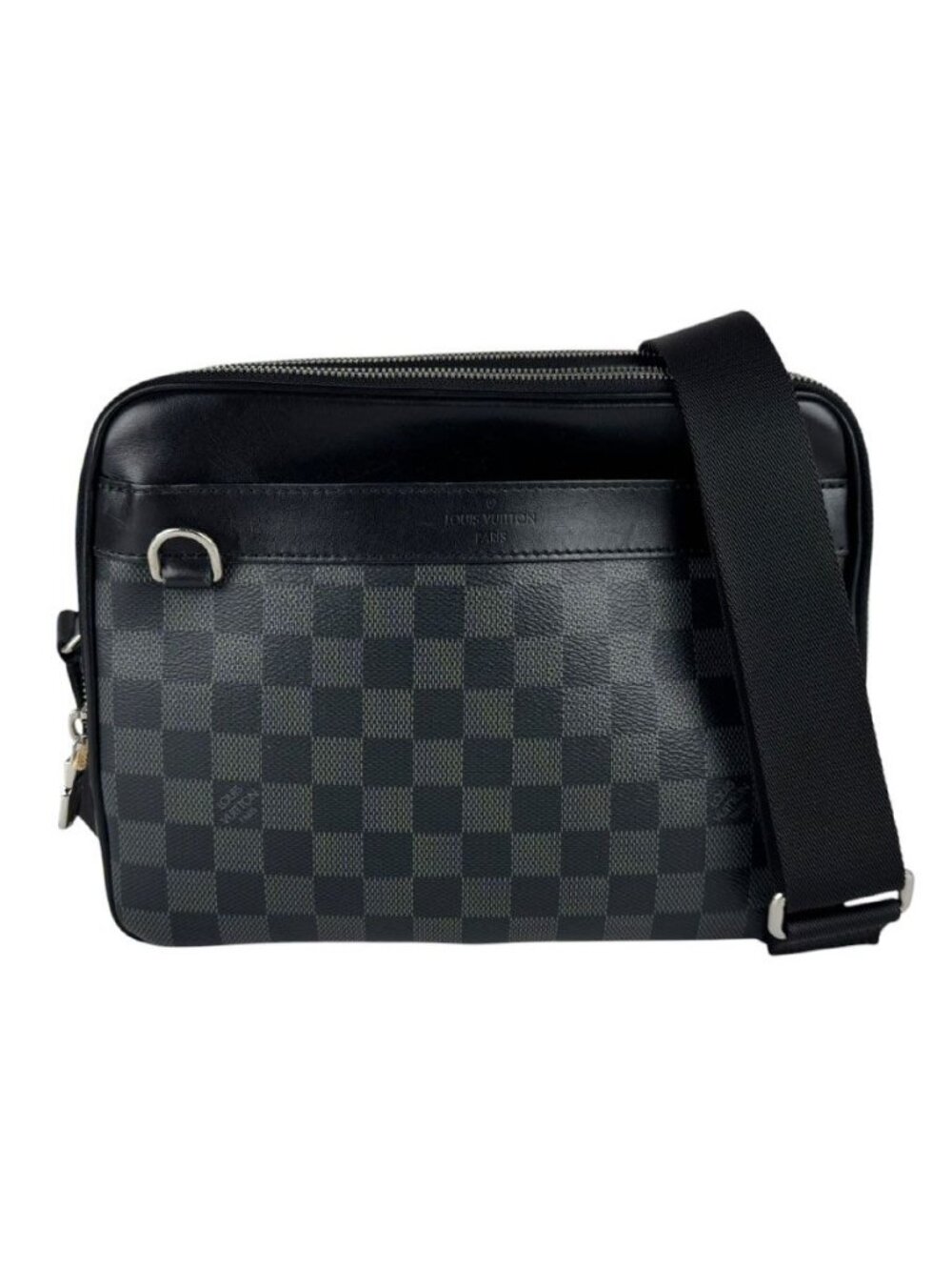 Louis Vuitton Shoulder Bag Damier Graphite Trocadero Messenger
